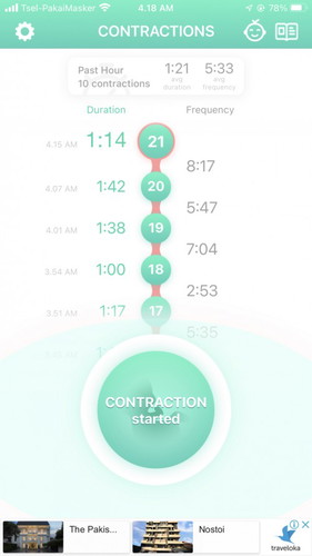 Kontraksi 38 week 5 day