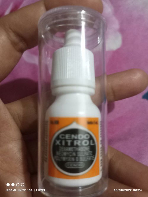 Mau tanya para bunda2 yg punya pengalaman saya hamil 22w sakit mata boleh gak pakek cendo xitrol