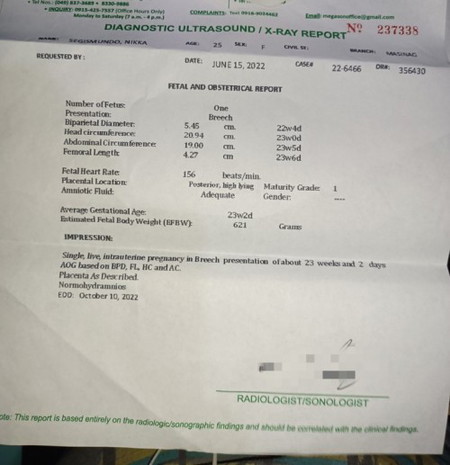 Okay lang po ba? Bukod sa breech position pa si baby