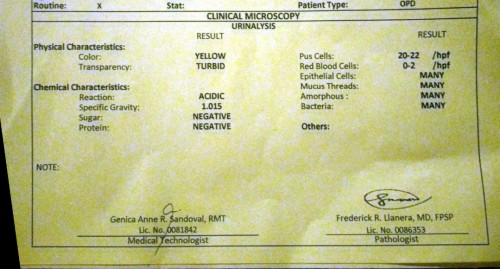 Okay po ba ang result ng urinalysis ko?May dapat ba ako ikabahala?36 weeks napo tummy ko.