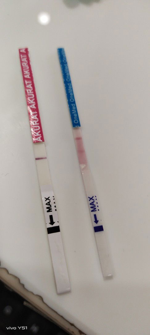 Hasil testpack berbeda