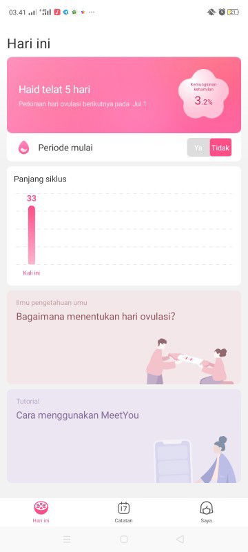 Telat hait 5 hari apakah sudah bisa tespek? 🙏
Mohon infonya