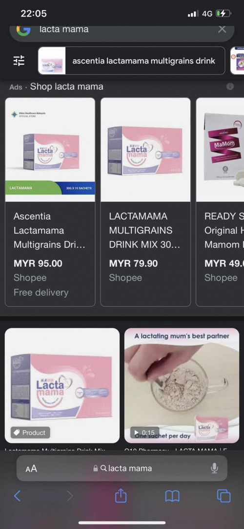 Consume Lactamama masa pregnancy