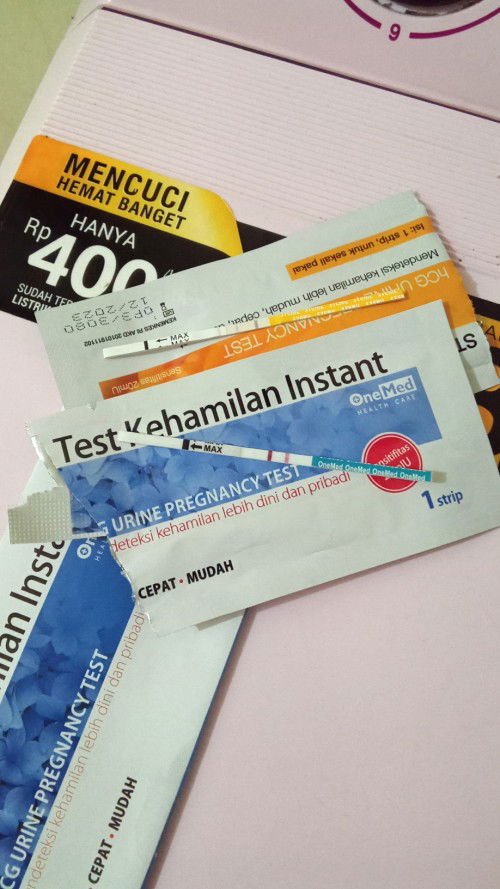dilema telat haid 3 bln negatif tpi positif pas tespeck minggu lalu