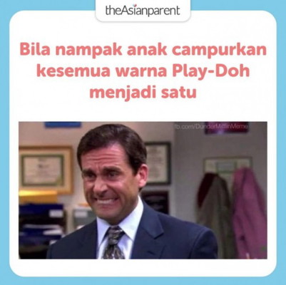 Anak anda dah mula campurkan playdoh tak?