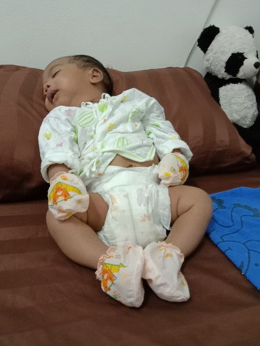 แม่ๆบ้านไหน ลูกอ้วกลูกทำแบบนี้บ้าง  1 เดือน 19 วัน