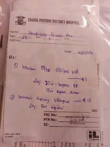 dapat pa ba ko mag turok ng insulin?