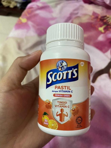 Ibu menyusu boleh makan vitamin c scotts ke ?
