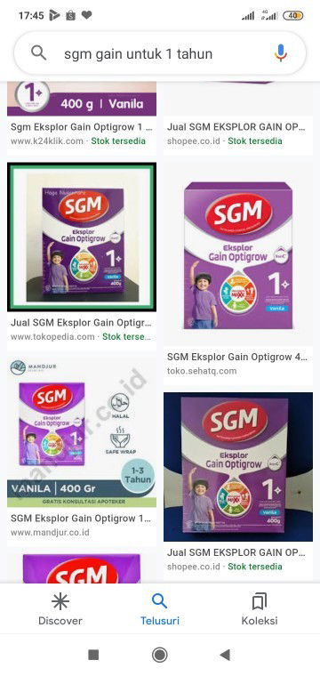 Susu penambah bb anak