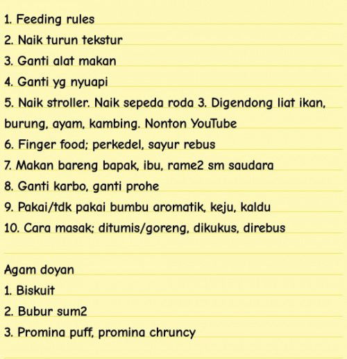 Mpasi 11m18d susah makan