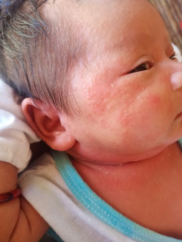 ano po nasa mukha ni baby ko?😓