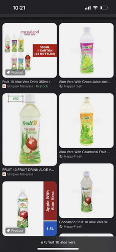 Minuman aloe vera