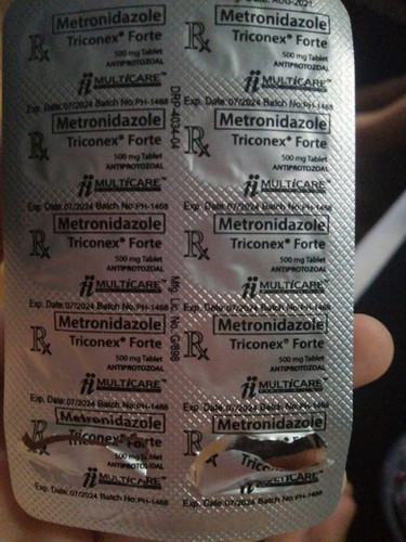 Metronidazole triconex forte
