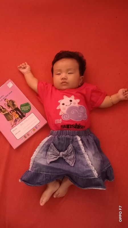 Balik dari posyandu 😋