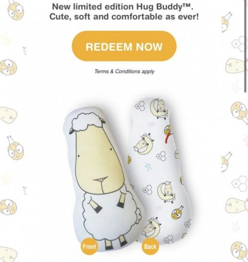 𝐅𝐑𝐄𝐄 Limited Edition BAA BAA SHEEPZ Hug Buddy Medium Size