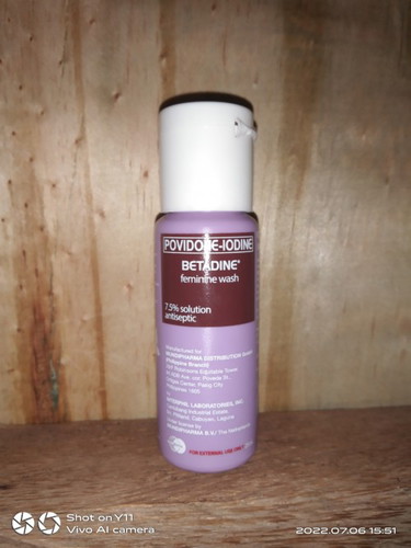 Betadine fiminine wash