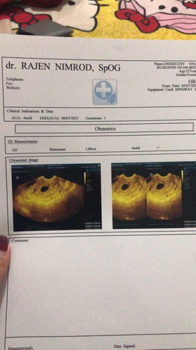 10 week masih kantong