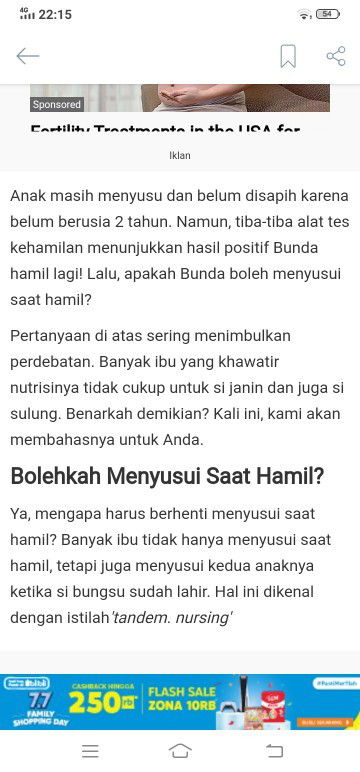 menyusui saat sedang hamil