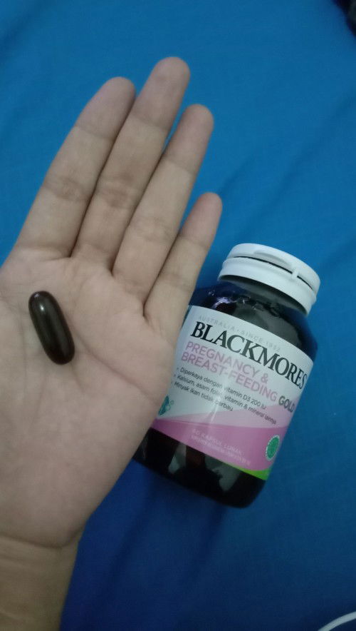 Baru coba minum Blackmores