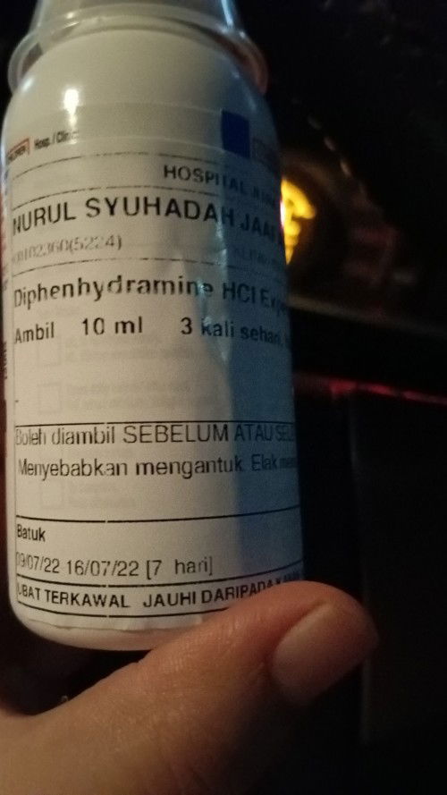 Sakit tekak batuk 7w