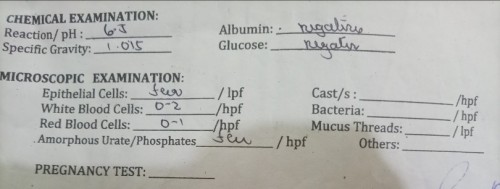 Laboratory result