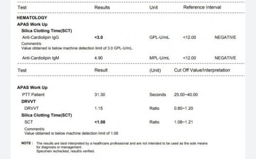 APAS LAB RESULT. Pabasa po netong result ko sa apas, friday pa ung check up ko. Gusto ko na malaman