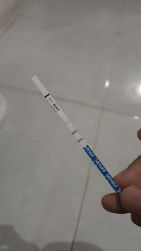 Mau sharing dong bun , aku kan udh telat seminggu tuh terus di tespeck dan hasilnya garis 2