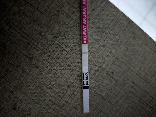 Testpack samar tipis