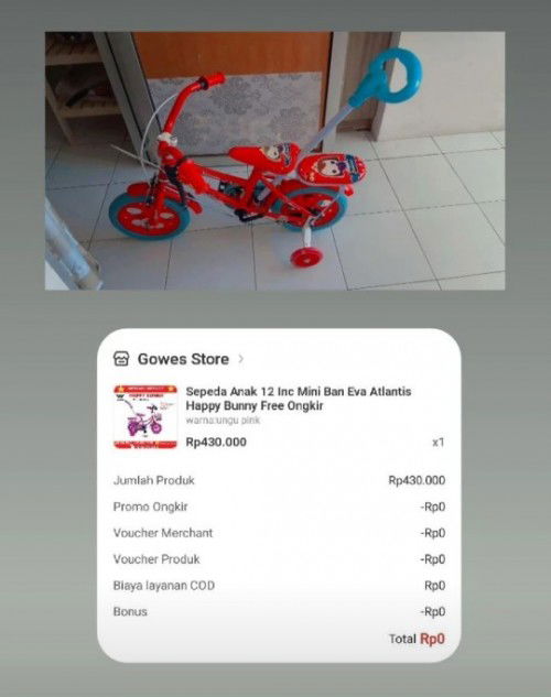 MAINAN DAN STROLER GRATIS