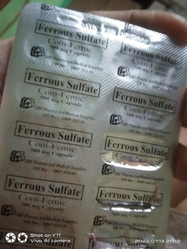 Ferrous sulfate