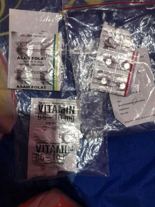 Hanya minum vitamin dari puskesmas