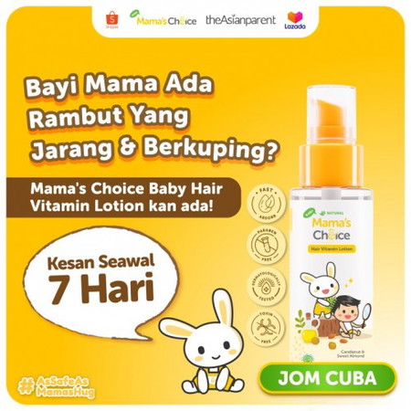 Nak bayi ada rambut lebat dan sihat?👶😊
