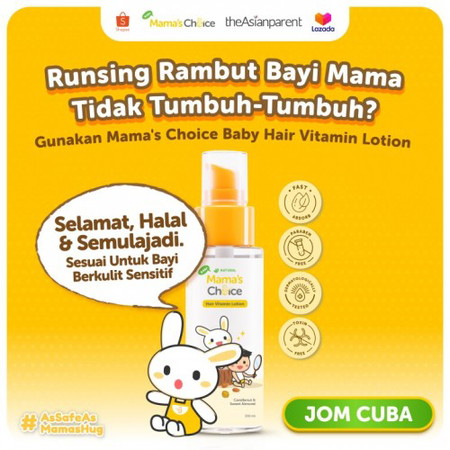 Kenapa ada bayi yang susah nak tumbuh rambut?๐ถ๐ช