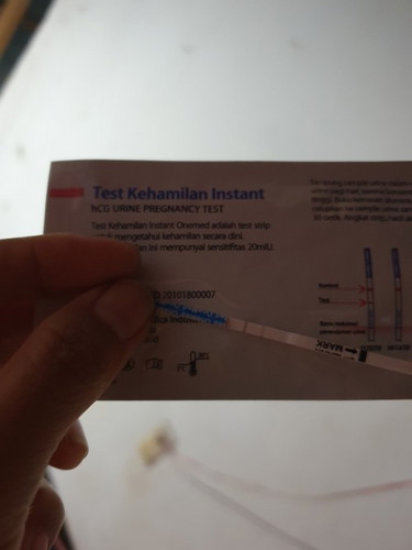 Tespek masih samar apakah hamil atau tidak