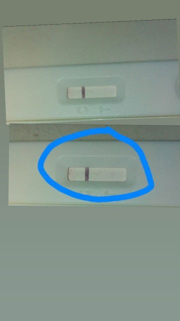 Positive po ba ito Yung isang line malabo po