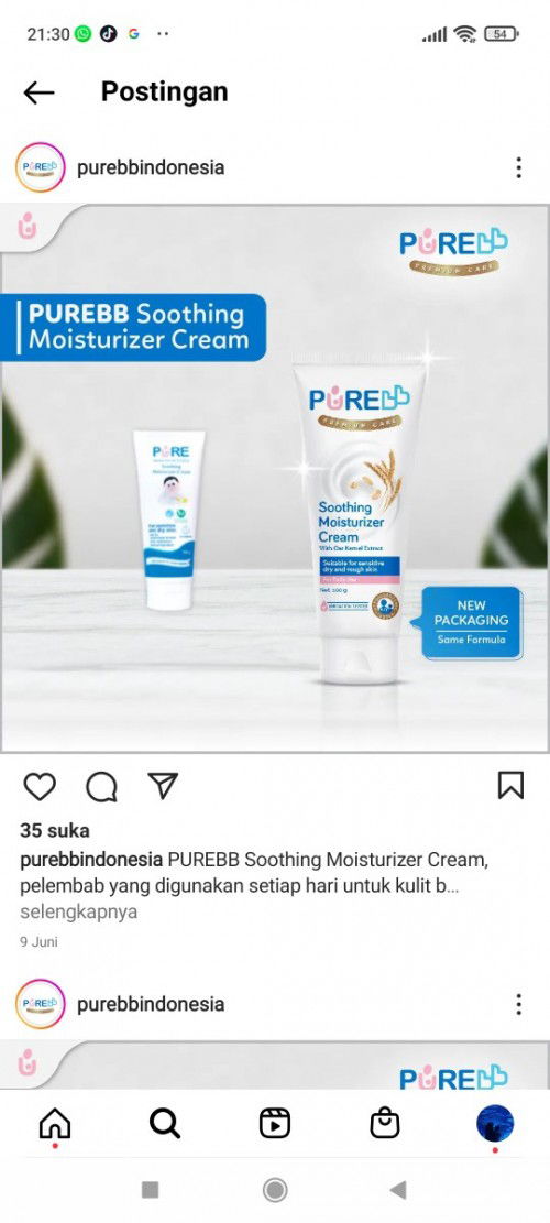 Baby cream krimbayi pure BB bagus gak? Bisa bikin kulit bayi cerah ga bun
