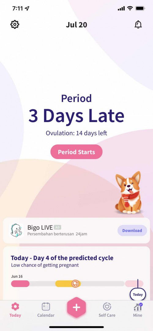 PERIOD DATANG LAMBAT