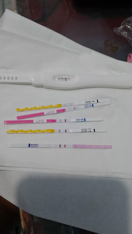 Maaf Bun mau nanya dong ini positif apa ngga ya , ada yang udah jelas ,ada yang masih samar juga ??