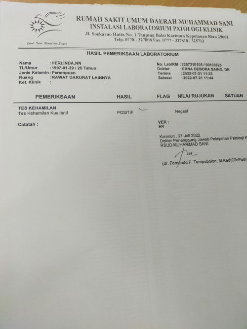 Keguguran diusia kehamilan 8 mnggu 2 hari