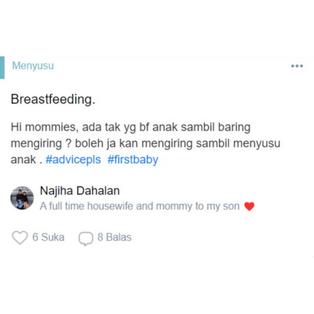 Breastfeeding.