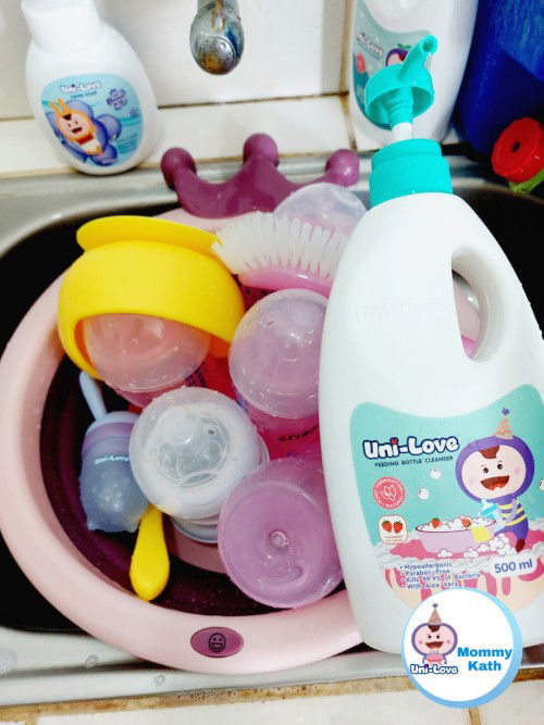 UNI-LOVE BOTTLE CLEANSER IN STRAWBERRY ICECREAM SCENT 🍓🍦