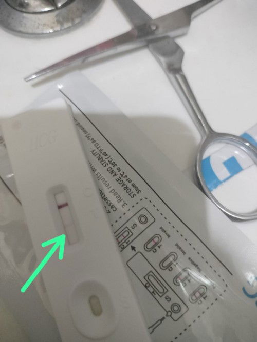 Kisah tmn sy,testpack bbrp x ada garis samar yg ngumpet g