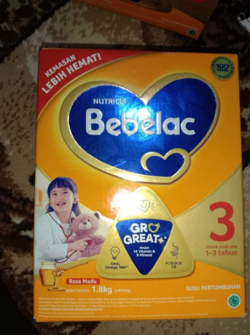 Jual susu bebelac 3