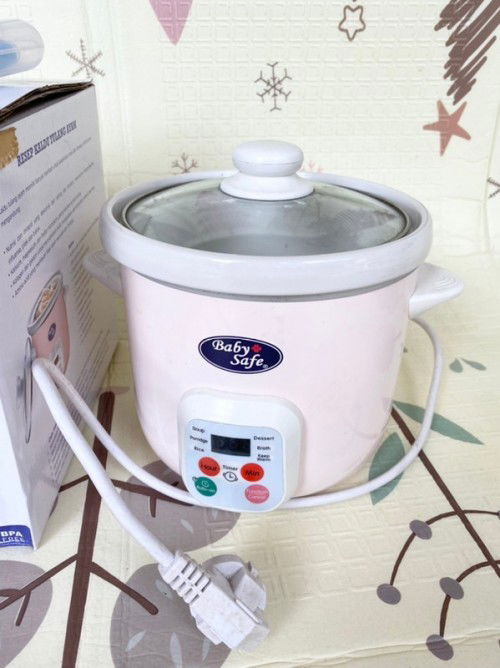Preloved Baby Safe Digital Slow Cooker Multifungsi LB06D Perlengkapan MPASI