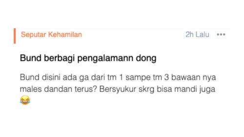 Bund berbagi pengalamann dong