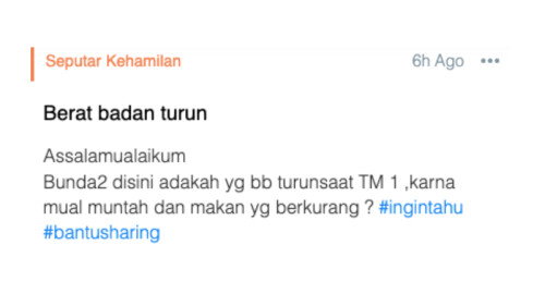 Berat badan turun