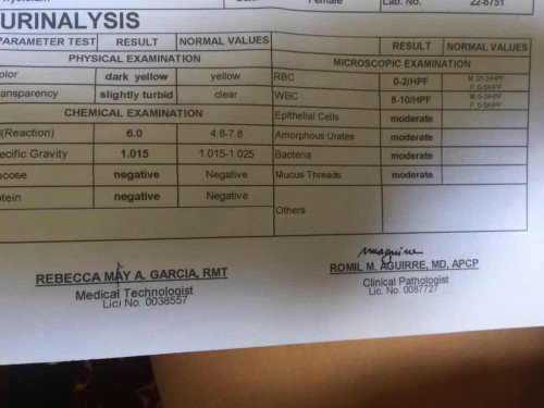 Laboratory test