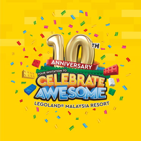 Celebrate 10th Anniversary Legoland With TAP!