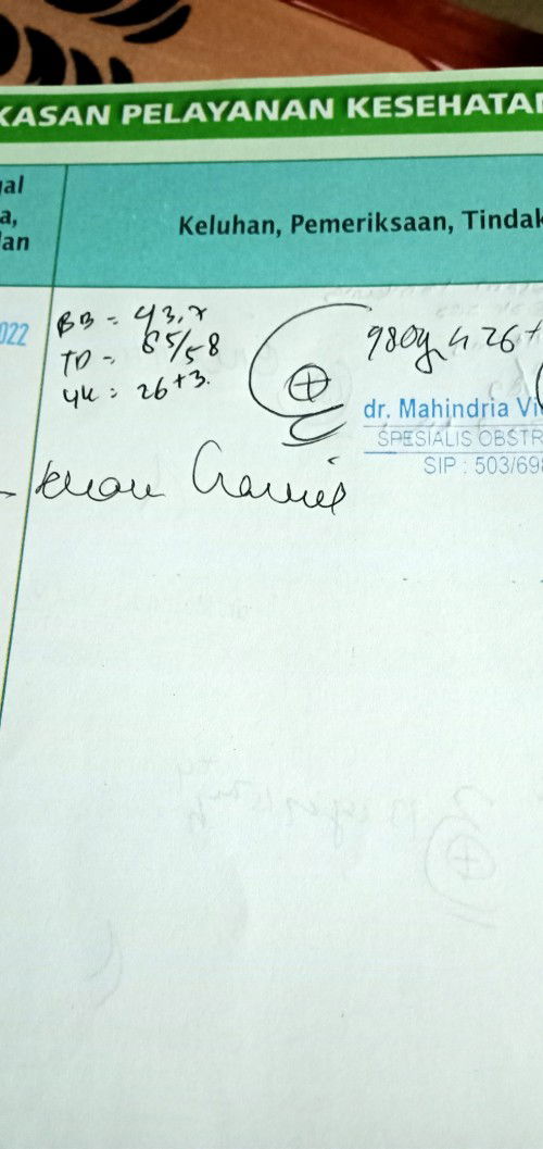 tulisan dokter
