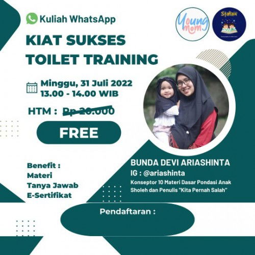 KULWAP Kiat Sukses Toilet Training